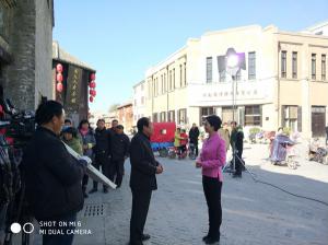 張存有受邀中央電視臺拍攝百年老店鋪、讓大家記住鄉(xiāng)愁